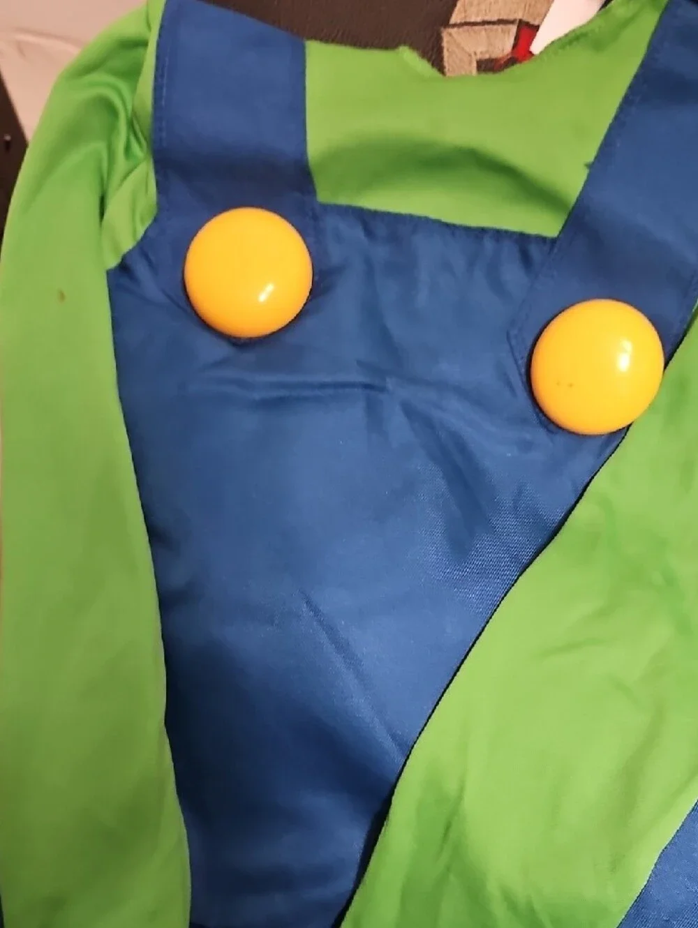 Disguise Luigi Kids Costume - Green and Blue Outfit